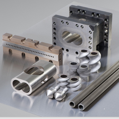 CTE75 Double extrudeur à deux vitesses Thansfer à trois vitesses Elements de vis