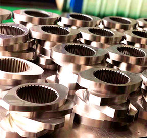 41CrAlMo7 38CrMoAl Segments à double vis pour extrudeuses à double vis à rotation conjointe