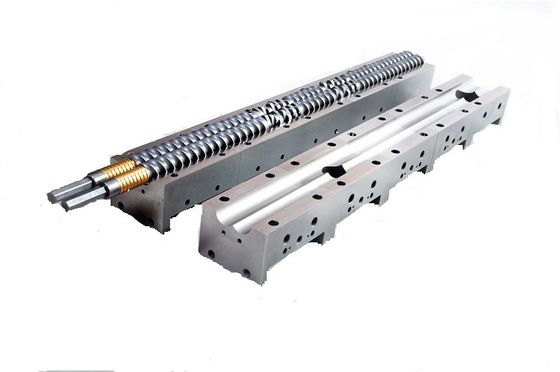 La vis en plastique d'extrudeuse de conception de vis d'extrudeuse d'axe jumel de vis partie le matériel de WR15E
