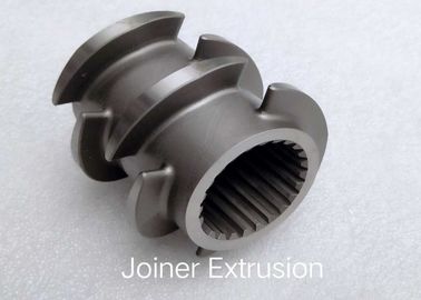 58 MC18 Segments de vis de transport Traitement thermique par éteinture sous vide pour extrudeuse à double vis co-rotative