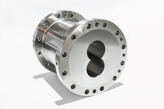 Cylindre durable de baril de boudineuse à vis de jumeau de résistance à l'usure pour l'industrie d'alimentation de nourriture