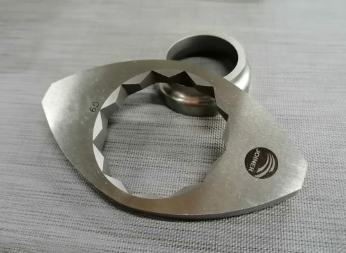 Doubles pièces durables de machine de boudineuse à vis G-9 polissant le bloc de malaxage