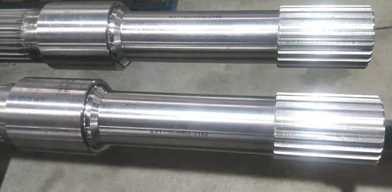 Faisceau de laminage à froid à vis pour extrudeuse à double vis à inclure type de fente interne