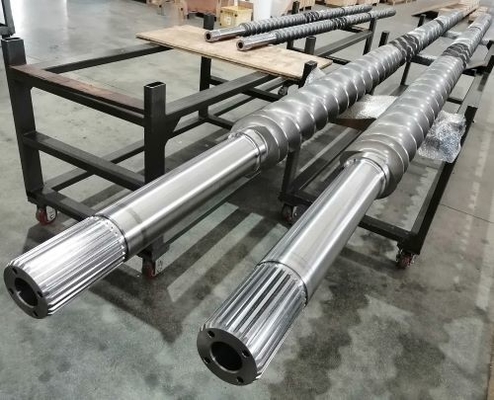 Hauts axes de boudineuse à vis de jumeau de couple pour l'industrie pétrochimique