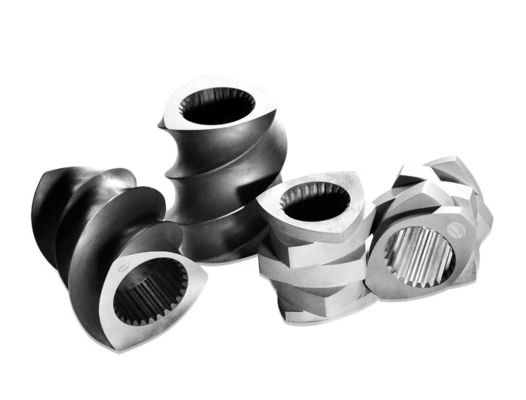 La commande numérique par ordinateur de gestion d'OIN usinant les composants jumeaux de pièces de machine d'extrudeuse vissent des éléments