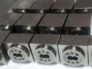 Components d'extrudeuse à double vis Machining CNC à baril pour l'industrie alimentaire gonflée