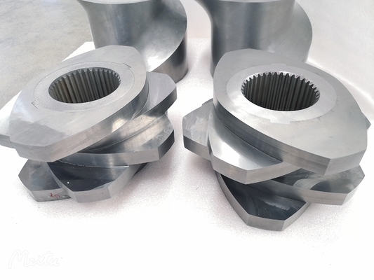 250 pièces de boudineuse à vis de jumeau de tungstène vissent le segment pour l'extrudeuse de fibre et de ciment
