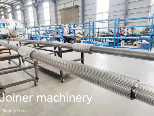 40CrNiMoA Matériaux extrudeurs avec système de refroidissement pour l'industrie alimentaire soufflée par joiner