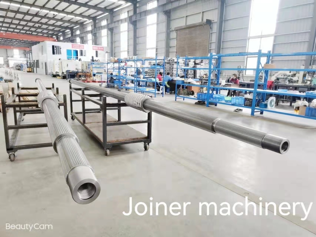 40CrNiMoA Matériaux extrudeurs avec système de refroidissement pour l'industrie alimentaire soufflée par joiner