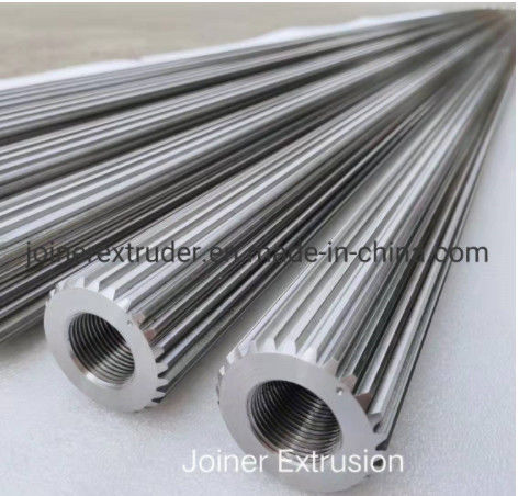 Usinage par extrusion à double vis Arbre d'extrudeuse avec une équipe de vente professionnelle et l'assurance d'un réseau de service