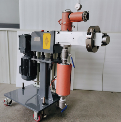 CWJ-25 Extrudeur à double vis de grande capacité, alimentateur latéral avec fûts résistants à l'usure