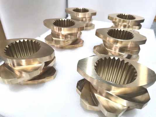 W6Mo5Cr4V2 ((6542) Composants d'extrudeuse Éléments de vis pour aliments soufflés