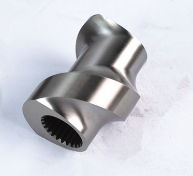 Grade de tolérance G-25 9H Extrudeuse à double vis Pièces détachées Bloc de broyage à vis dans l'industrie du film