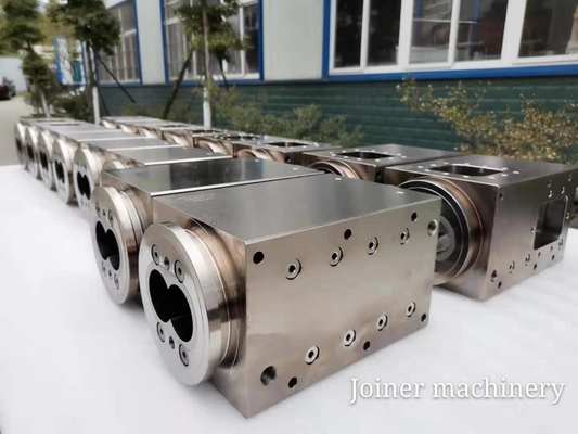 JSW Machining CNC de précision ronde à double vis Extrudeur à fûts type fermé et ouvert