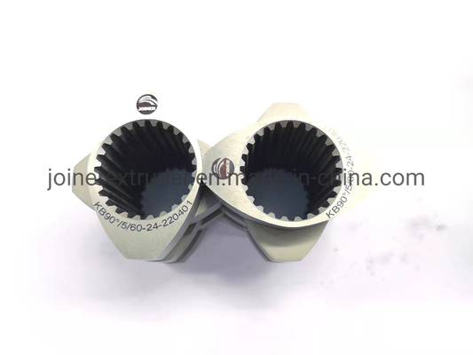 ZE77 Blocs de tressage à vis d'extrudeur neutre à spline interne à inclusion