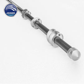 axe d'extrudeuse des matériaux 40CrNiMoA, pièces jumelles de boudineuse à vis avec le système de refroidissement