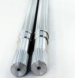 L'axe spiral de cannelure de la dureté HRC44, extrudeuse en plastique partie la représentation stable