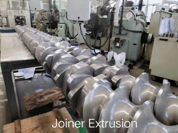 Parties d'extrudeuse à double vis en plastique pour l'industrie alimentaire gonflée