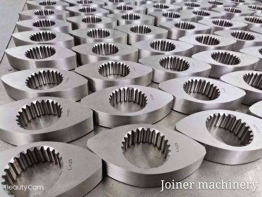 L'acier de JSW fonctionne des éléments de vis d'extrudeuse pour des produits de PPE en produit pétrochimique