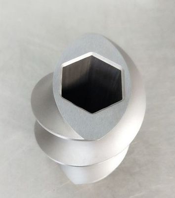 Composants carrés de rainure de clavetage d'éléments de vis de machine de boudineuse à vis de double de capacité