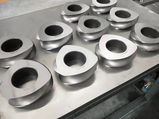 L'extrudeuse W6mo5cr4V2 parallèle donnent des éléments de vis pour l'industrie pétrochimique