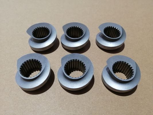 Components d'extrusion à double vis d'extinction sous vide avec une dureté optimale HRC58-62