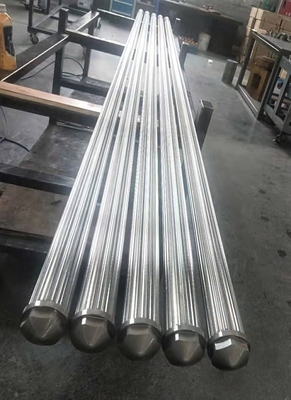 Cannelure spirale traditionnelle de haut de couple de jumeau de vis axe d'extrusion