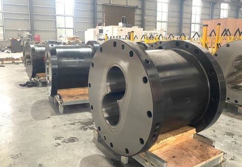 Barils de Sjsh320p pour la machine de granulation de expulsion dans l'industrie pétrochimique