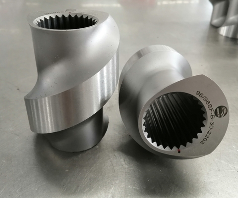 Éléments élevés de vis d'usage et de corrosion de l'extrudeuse LCM230 pour préparer pp et le PE