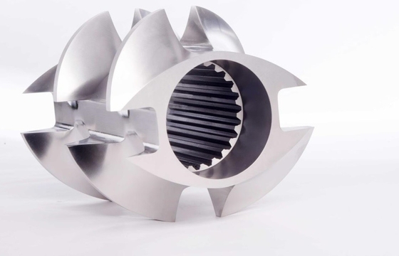 Components d'extrudeuse à double vis à fente interne pour l'industrie pétrochimique