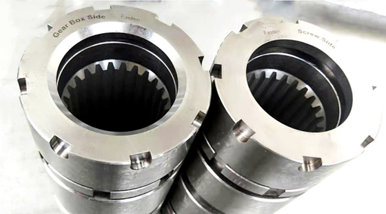 SUS440C Composants d'extrudeuses à double vis Segments de vis pour l'industrie pétrochimique