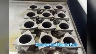 La boudineuse à vis jumelle partie la résistance élevée à la corrosion